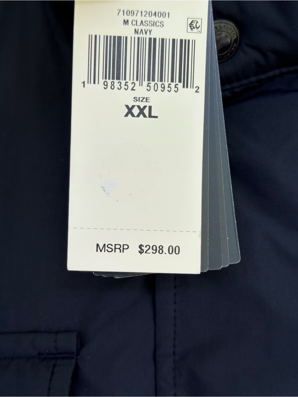 Polo Ralph Lauren Performance Primaloft Field Jacket Navy XXL NWT $298 - Picture 7 of 13